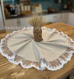 رومیزی گرد دورچین تور