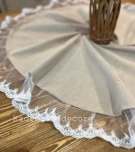 رومیزی گرد دورچین تور - Image 2