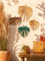 دیوار کوب حصیری