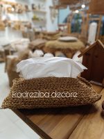 جای دستمال مستطیل حصیر