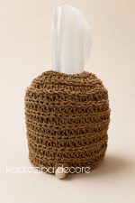 جای دستمال استوانه حصیر